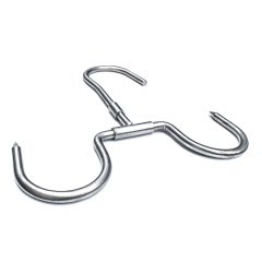Stainless Steel S Hook Smoking Hooks Meat Processing for Hanging Drying BBQ Grilling Sausage Chicken Beef Hook Tool