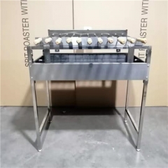 Small protable BBQ grill Charcoal Spit Rotisserie Cyprus Grill Stainless Steel Foukou Rotisserie