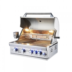 Stainless steel gas stove barbecue grill
