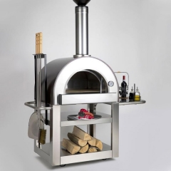 Popular Outdoor Hot Sale Stainless Steel Wood Fired Pizza Oven