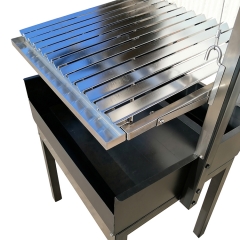 Commercial Charcoal BBQ with Argentinian Grill Height Adjustment