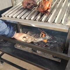 Asado puma Santa Maria-style barbecue grills
