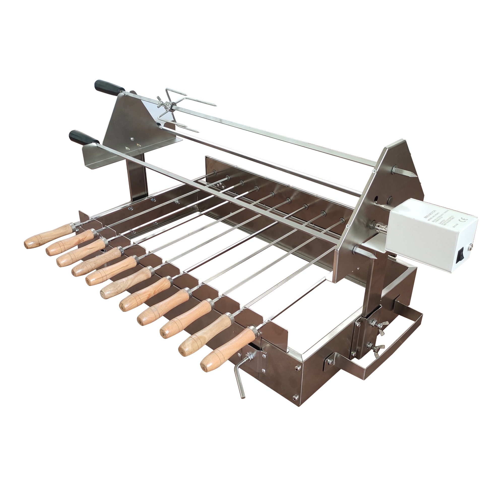 Bbq chypriote grill top rotisserie kebab brochettes-small-ex dispay prototype 