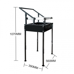 Rotating BBQ Turning Easy Net Flip Grill Basket