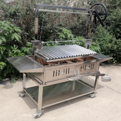 Charcoal Wood fired Grill Argentina Santa Maria BBQ