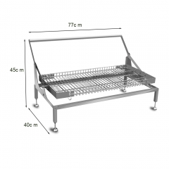 Portable Charcoal BBQ Grill: Compact Firepower for On-the-Go BBQs, Camping & Outdoor Adventures
