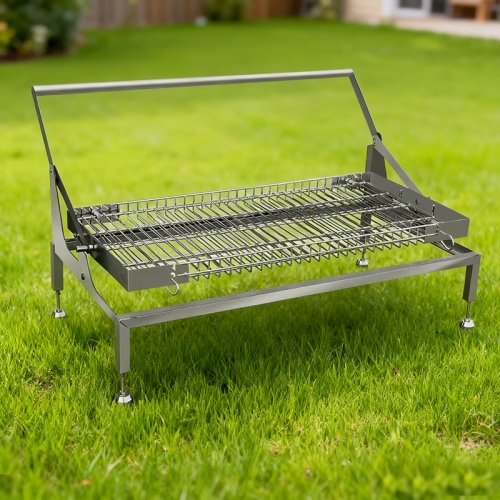 Portable Charcoal BBQ Grill: Compact Firepower for On-the-Go BBQs, Camping & Outdoor Adventures