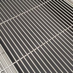 Outdoor camping barbecue grill mesh, detachable large gathering commercial stainless steel barbecue grill