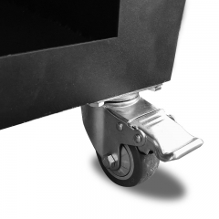 Outdoor kitchen barbecue multifunctional black thick steel pot ring oven