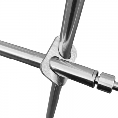 Portable electric outdoor camping barbecue grill, detachable stainless steel Conca barbecue grill