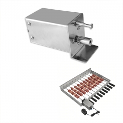 Stainless steel 15kg roasted chicken electric rotating Cyprus style barbecue grill motor