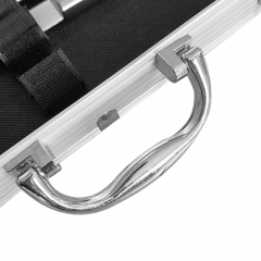 Portable outdoor camping stainless steel barbecue kitchenware portable box set